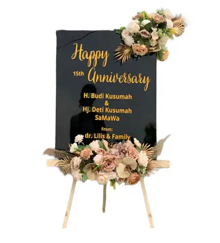 Papan Bunga Akrilik Jaticempaka